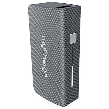 myCharge® AmpPlus Portable Charger For USB Devices, Gray, AMU30GG