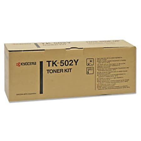Kyocera Mita® TK-502Y Yellow Toner Cartridge
