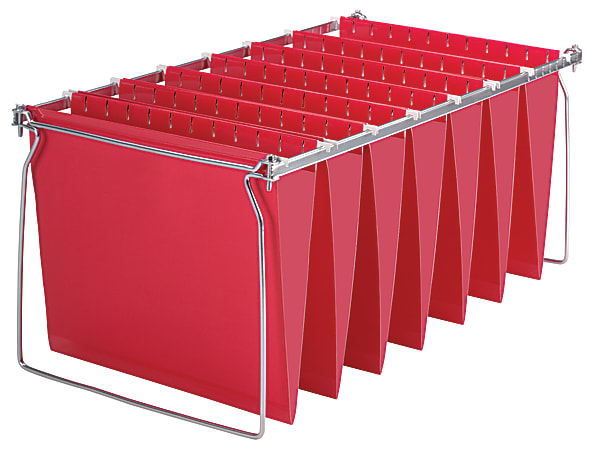 Office Depot® Brand Hanging File Folder Frames, Letter Size, Pack Of 6 Folder Frames