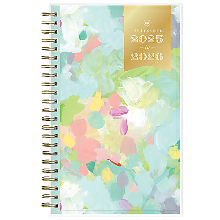 2025-2026 Day Designer Monet CYO Weekly/Monthly Academic Planning Calendar, 5" x 8", July 2025 to June 2026, 151721