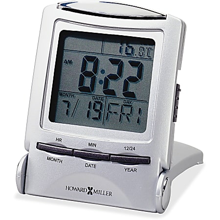 Howard Miller Travel alarm Clock - Digital - Quartz