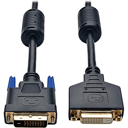 Eaton Tripp Lite Series DVI Dual Link Extension Cable, Digital TMDS Monitor Cable (DVI-D M/F), 15 ft. (4.57 m), P562015
