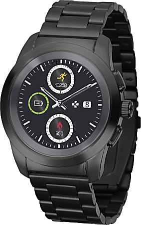 MyKronoz ZeTime Elite Hybrid Smartwatch, Petite, Brushed