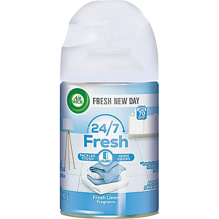 Air Wick® Freshmatic® Automatic Spray Refill, 6.17 Oz, Cool Linen & White Lilac®