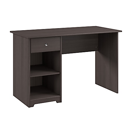 Bush Furniture Cabot 48"W Computer Desk With Storage, Heather Gray, Standard Delivery