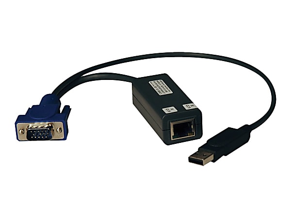 Tripp Lite KVM Switch USB Server Interface Unit HD15 USB RJ45 8 Pack TAA, B078101USB8