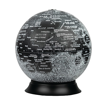 Replogle National Geographic Illuminated Moon Globe, 14" x 12", Multicolor