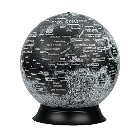 Replogle National Geographic Illuminated Moon Globe, 14" x