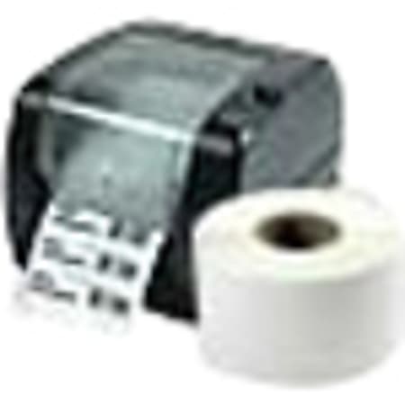 Wasp Thermal Transfer - 1 in x 2 in 27600 pcs. (12 roll(s) x 2300) labels - for Wasp WPL308