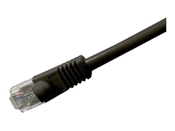 Comprehensive - Patch cable - RJ-45 (M) to RJ-45 (M) - 6 in - CAT 6 - molded, snagless, stranded - black