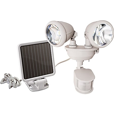 Maxsa Head Light - 8 x LED - Battery Rechargeable - Plastic - White