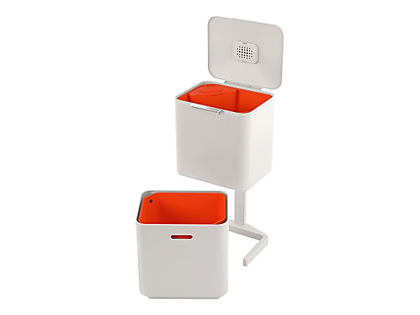 Joseph Joseph Totem 2 Tier TrashRecycling Bin 60 Liters Stone - Office ...
