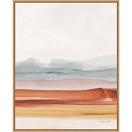 Amanti Art Sierra Hills 02 by Lisa Audit Framed Canvas Wall Art Print, 28”H x 23”W, Maple