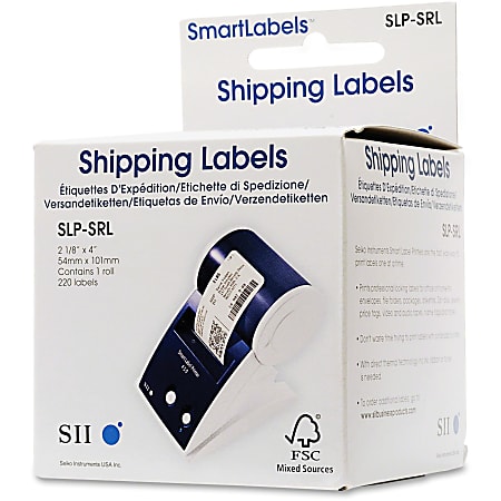 SKP SLPDRL Seiko Smart Label Diskette/Name Badge Labels SKPSLPDRL