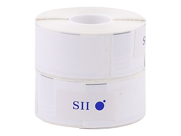 SII Address Labels, SKPSLP2RLH, Rectangle, 1 1/8" x 3 1/2", White, 260 Labels Per Roll, Box Of 2 Rolls