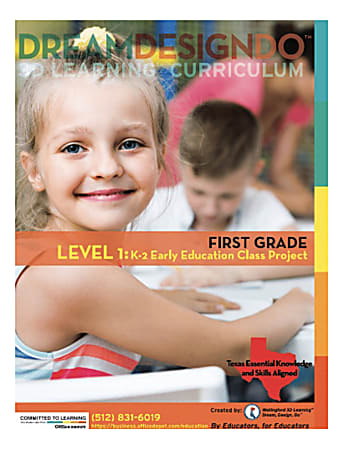 Makerspace 3-D Learning Curriculum, Texas, Kindergarten To Grade 2