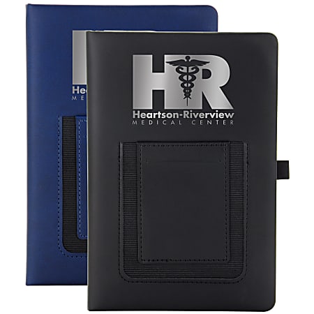 Custom Hot Stamp Techno Journal Ultima Softex Pen Set - Office Depot