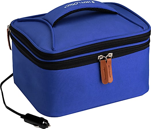 HOTLOGIC Portable Personal Expandable 12V Mini Oven XP, Blue