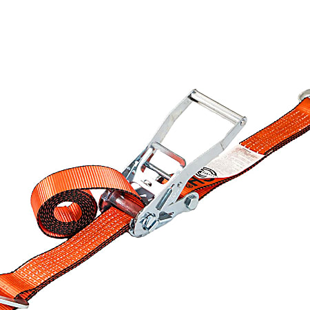 PROSeries 4-Pack Snap Hook Ratchet Tie Down Straps – 2”x114”, 3300 Lbs SWL, VULCAN Brand