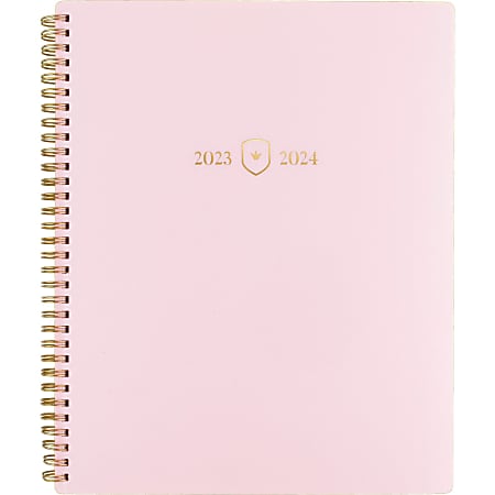 2023-2024 Simplified by Emily Ley for AT-A-GLANCE® Academic Weekly/Monthly Planner, 8-1/2" x 11", Blush, July 2023 To June 2024, EL13-905A