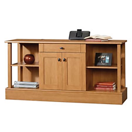 Realspace® Dawson Credenza, Canyon Maple