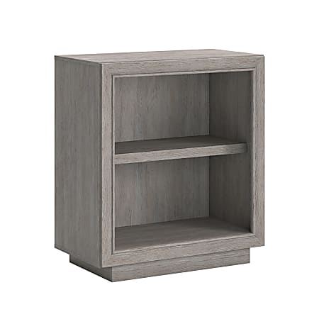 Sauder® Hayes Garden 34"H 2-Shelf Bookcase, Ashen Oak™