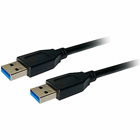 Comprehensive USB 3.0 A Male To A Male Cable 6ft. - 6 ft - First End: 1x USB 3.0 Type A - Male - Second End: 1x USB 3.0 Type A - USB3AA6ST