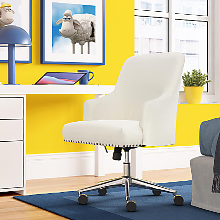 Stylish white office discount chair