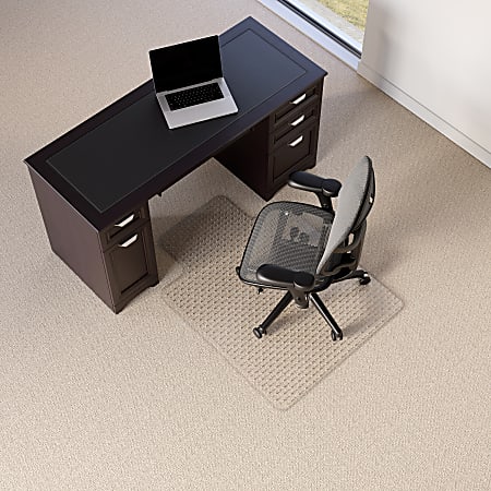 https://media.officedepot.com/images/f_auto,q_auto,e_sharpen,h_450/products/543789/543789_o02_realspace_duramat_chair_mat_clear_062519/543789