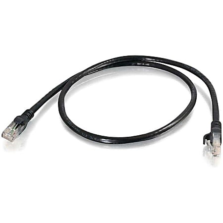 C2G 50 ft Cat6 Snagless UTP Unshielded Network Patch Cable (TAA) - Black - 50 ft Category 6 Network Cable  - 10298