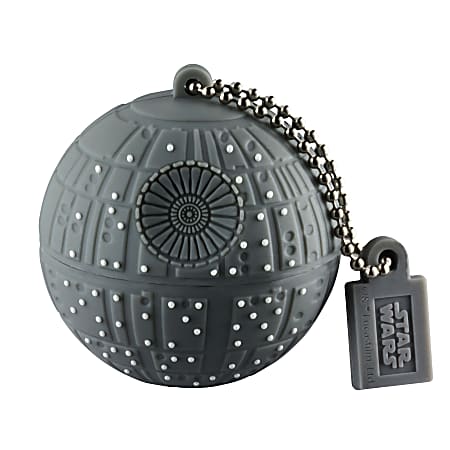 eKids USB 2.0 Character Flash Drive, 16GB, Death Star, LYU-16CD.FXV7
