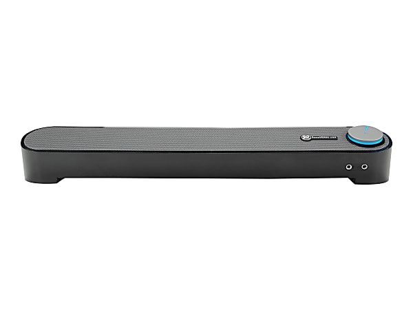 GOgroove SonaVERSE UBR - Sound bar - for PC - 6 Watt - gray, black