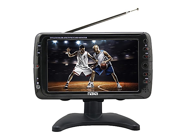 Naxa NT-70 - 7" Diagonal Class LCD TV 800 x 480 - portable