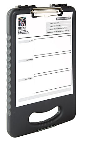 Office Depot Brand Portable Tablet Storage Clipboard Case 16 18 H