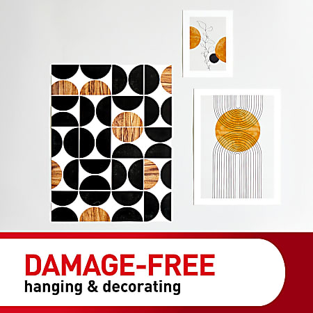Command Poster Strips 48 White Adhesive Strips Damage Free Hanging