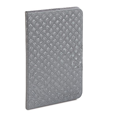 Verbatim® LED Folio Case For Kindle, Metallic Silver