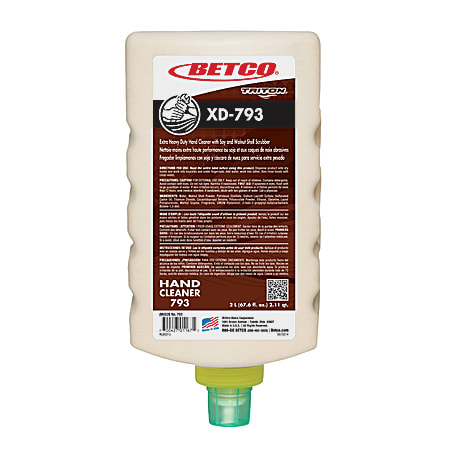 Betco Triton® Xd-793 Lotion Hand Soap, Nutty Scent,
