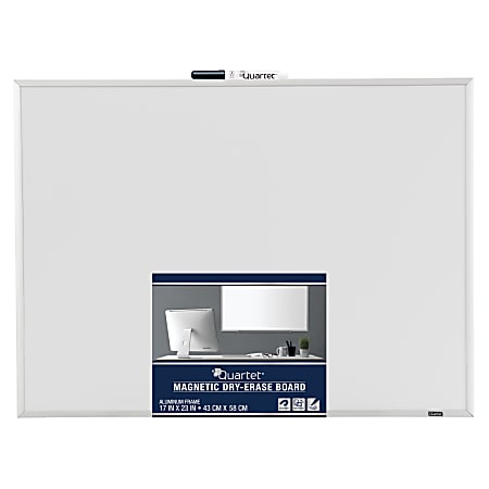 Quartet® Magnetic Dry-Erase Whiteboard, 17" x 23",
