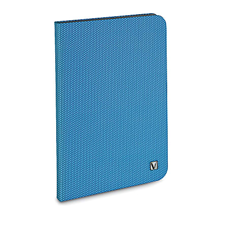 Verbatim® Folio Case For Apple® iPad® mini™, Aqua Blue