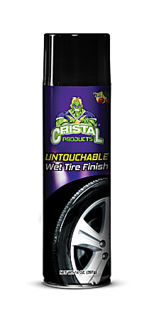 Cristal Products Untouchable Wet Tire Finish, 13 Oz