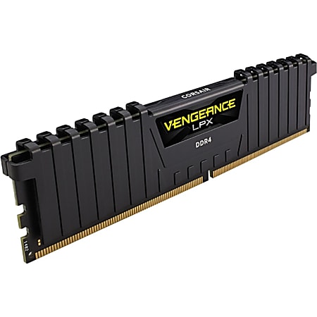 Corsair Vengeance LPX 128GB (8x16GB) DDR4 DRAM 2666MHz C16 Memory Kit - Black Kit - 128 GB (8 x 16GB) - DDR4-2666/PC4-21300 DDR4 SDRAM - 2666 MHz - CL16 - 1.20 V - Unbuffered - 288-pin - DIMM