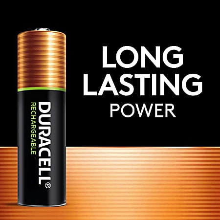 Duracell Rechargeable Ion Speed 4000 Battery Charger Includes 2 AA and 2  AAA Rechargeable Batteries - Office Depot