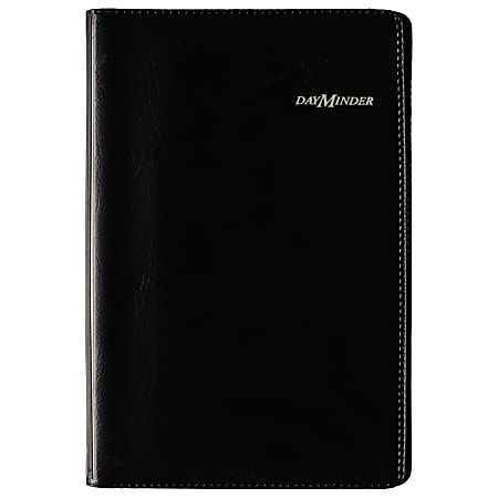 DayMinder® Weekly Planner, 3 3/4" x 6", Black, January to December 2018 (G25000-18)