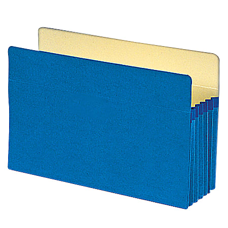 Smead® Color File Pockets, 5 1/4" Expansion, 9