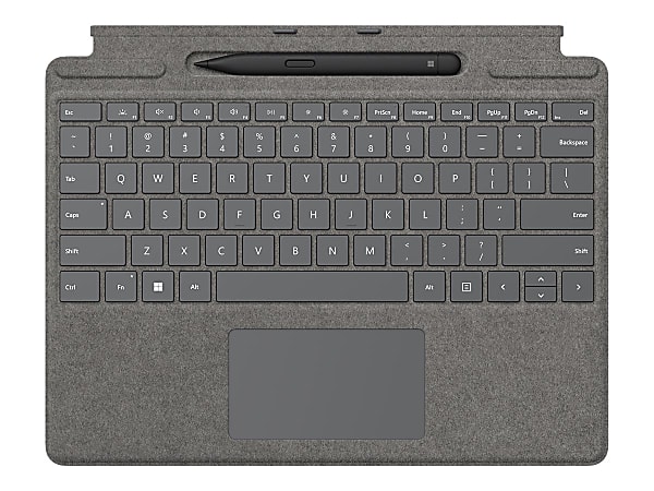 Microsoft Surface Pro Signature Keyboard - Keyboard - with touchpad, accelerometer, Surface Slim Pen 2 storage and charging tray - 8X800061