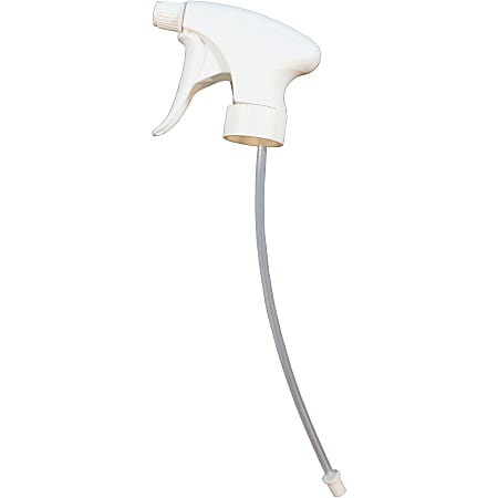 Genuine Joe Contour Trigger Sprayer - White - 24 / Carton