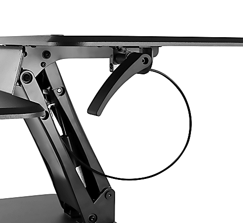 Mount It MI 7957 Height Adjustable Standing Desk Riser 5 H x 26 W x 19. ...