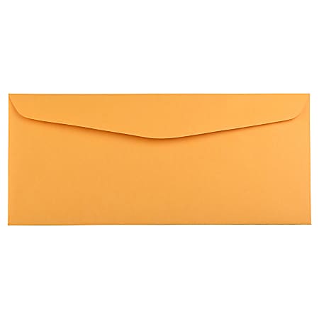 JAM Paper® Booklet Commercial-Flap Envelopes, #14, Gummed Seal, Brown Kraft, Pack Of 50 Envelopes