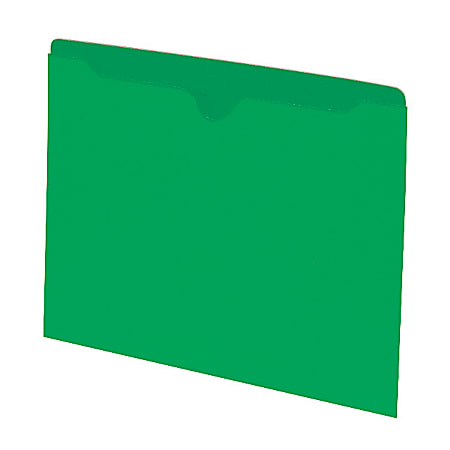 Smead Color File Jackets Letter Size Green Pack Of 100 - ODP Business ...