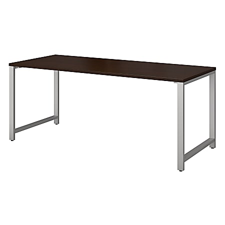 Bush Business Furniture 400 Series Table Desks 72 W x 30 D Mocha